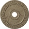 Ekena Millwork Wreath Ceiling Medallion (Fits Canopies up to 6"), 21 1/8"OD x 3 5/8"ID x 7/8"P, Gobi Desert Crackle CM21WRGDC - alternate 1